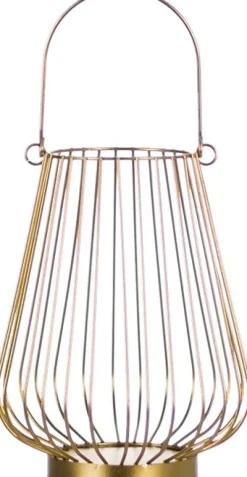 Lampion mały Marilena (złoty)