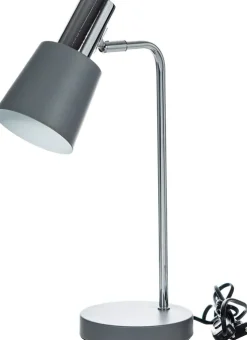 Lampka na biurko Boston 6 (szaro/srebrny)
