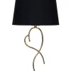 Lampka nocna Goldino 10 (złoty/czarny)