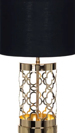 Lampka nocna Goldino 9 (złoty/czarny)