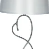 Lampka nocna Silvero 10 (srebrny/biały)