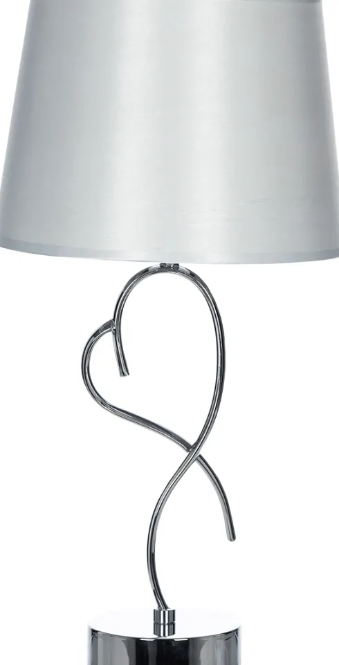 Lampka nocna Silvero 10 (srebrny/biały)