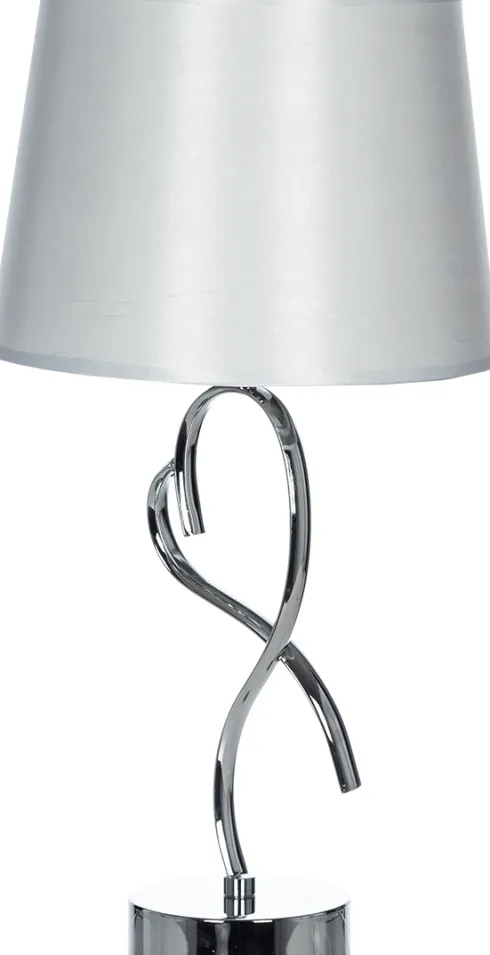 Lampka nocna Silvero 10 (srebrny/biały)