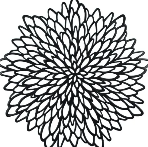 Mata stołowa 9 (czarna)