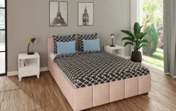 Materac bonellowy 140x200 biały