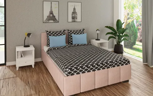 Materac bonellowy 140x200 biały
