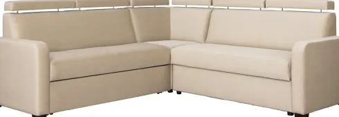 Narożnik Lazur z siedziskami 3-os. (plusz beż)