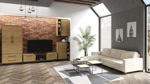 Narożnik Milano (boucle beż)