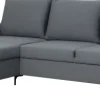 Narożnik Milano (plusz grafit)