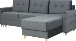 Narożnik Paris (plusz grafit )