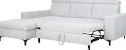 Narożnik Sydney (boucle szary) lewy