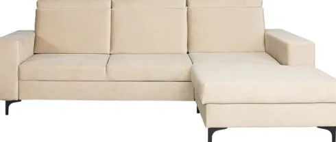 Narożnik Sydney (plusz beż) prawy