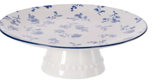 Patera na ciasto Blue Flowers 178