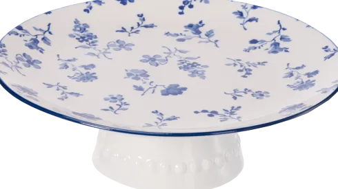 Patera na ciasto Blue Flowers 178