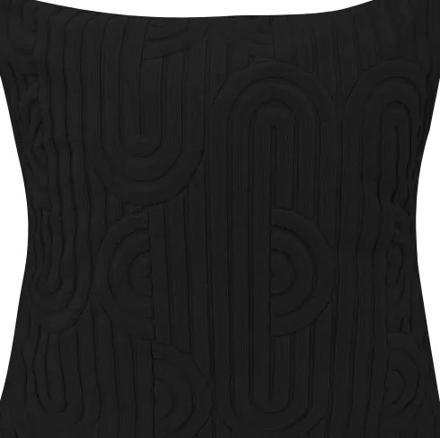 Poszewka na poduszkę Pires 188 (czarny)