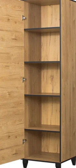 Półszafa uniwersalna (prawa/lewa) Floryda (dąb Soma ciemny)