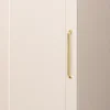 Półszafa uniwersalna z półkami i drążkiem Hawana (kaszmir lakier mat/kaszmir)