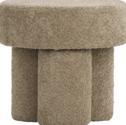 Puf Grzybek (boucle cappuccino)