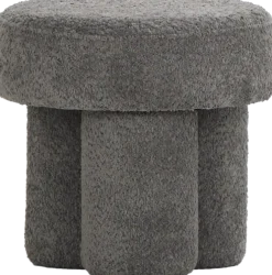 Puf Grzybek (boucle grafit)
