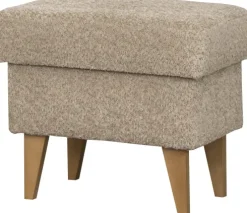 Puf Sewilla (boucle cappuccino)
