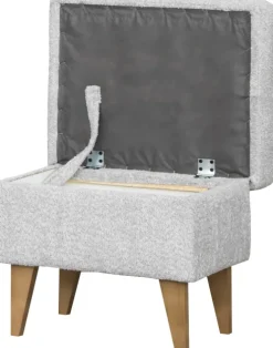 Puf Sewilla (boucle szary)