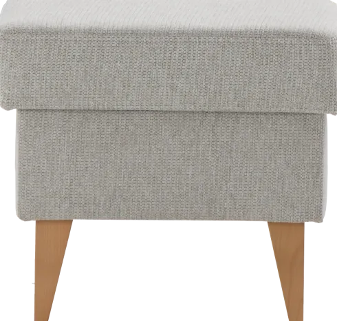 Puf Sewilla (rojal jasny szary)