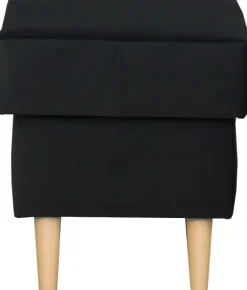 Puf Werina (plusz czarny)