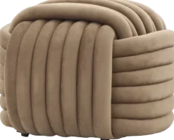 Puf Wool 24 (brąz)