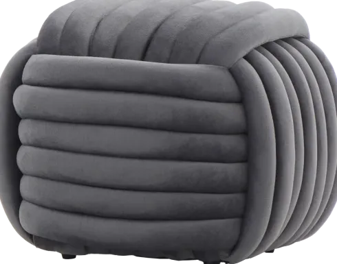 Puf Wool 24 (grafit)