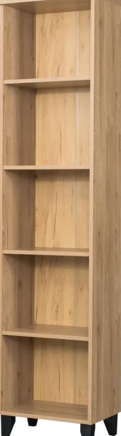 Regał półkowy Panama (dąb soma ciemny)