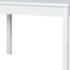 Rozkładany stół kuchenny 116 cm (biały)
