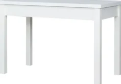Rozkładany stół kuchenny 116 cm (biały)