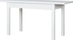 Rozkładany stół kuchenny 116 cm (biały)