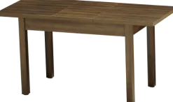 Rozkładany stół kuchenny 116 cm (orzech Foresta)