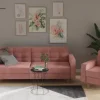 Salon - sofa i fotel Sewilla (plusz brudny róż)