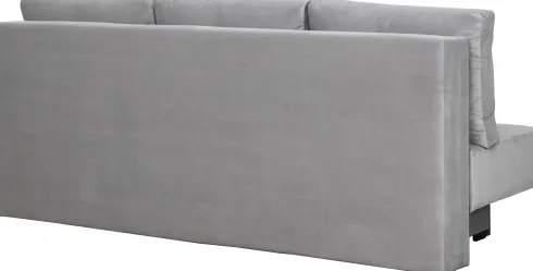 Sofa Afrodyta 2 (plusz srebrzysty)
