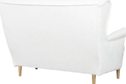 Sofa 2-osobowa Werina (boucle kremowy)