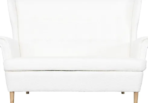 Sofa 2-osobowa Werina (boucle kremowy)