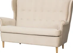 Sofa 2-osobowa Werina (plusz beż)