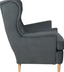 Sofa 2-osobowa Werina (plusz grafit)