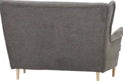 Sofa 2-osobowa Werina (rojal grafit)