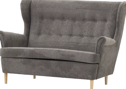 Sofa 2-osobowa Werina (rojal grafit)