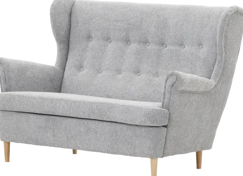 Sofa 2-osobowa Werina (rojal szary)