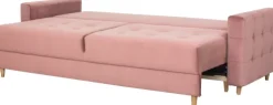 Sofa Paris (plusz brudny róż)