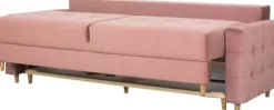 Sofa Paris (plusz brudny róż)