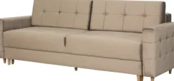 Sofa Paris (plusz brąz)