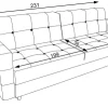 Sofa Paris (plusz zieleń)