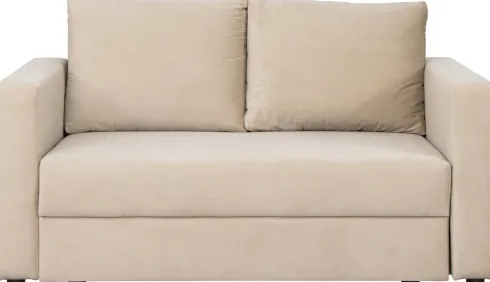 Sofa rozkładana Milano (plusz beż)