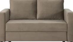 Sofa rozkładana Milano (plusz brąz)