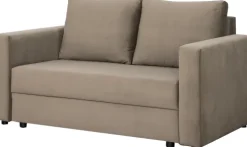 Sofa rozkładana Milano (plusz brąz)